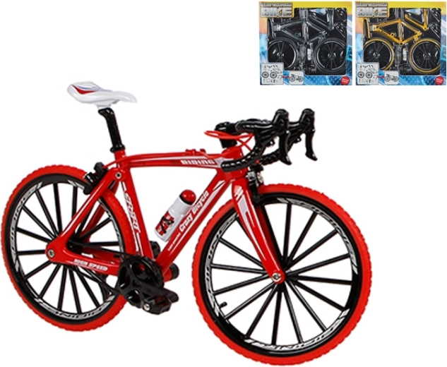 Set pentru asamblarea unei biciclete de curse din metal, 19,5 cm