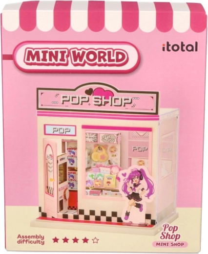 i-Total dioramă mini DIY – magazin Mini World Pop
