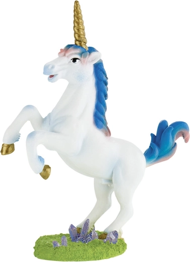 Unicorno Blu figurină din colecția Foresta Magica