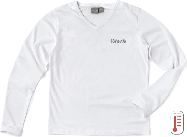 Tricou termic bărbătesc Ushuaia alb