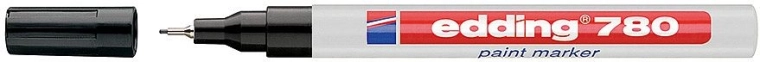 Marker lăcuit edding 780 negru