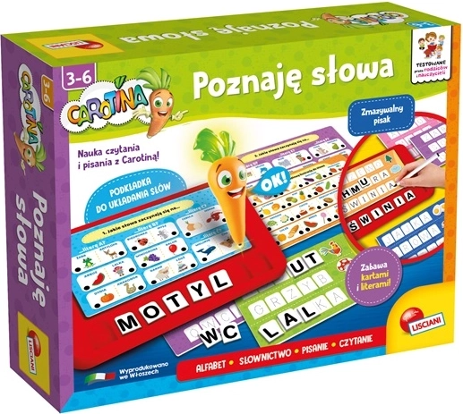 Lisciani Carotina învăț cuvinte