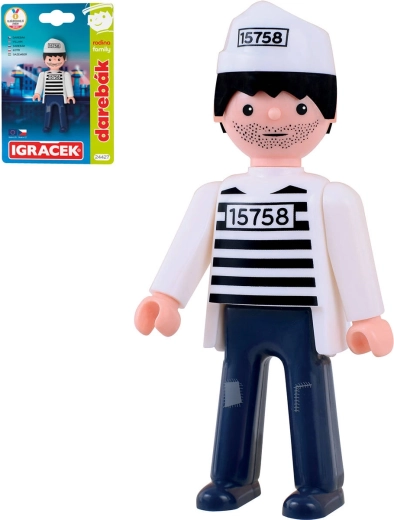 EFKO Igráček MultiGO bandit figurină articulată pe carton - 1 bucată