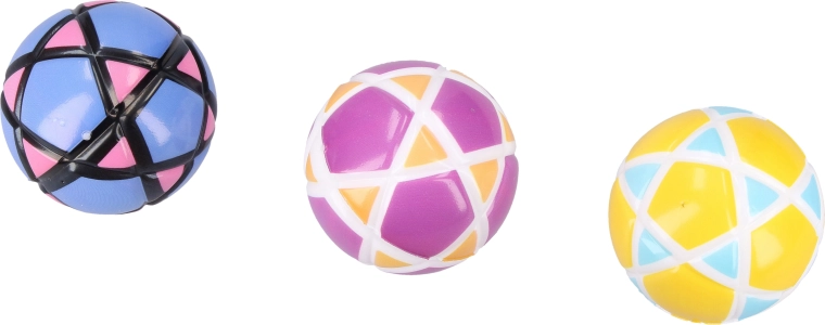 Minge colorată din cauciuc 6,3 cm