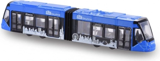 Tramvai Siemens Avenio metalică albastră