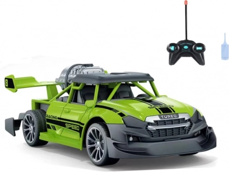 Mașină RC 1:20 cu efect de fum roșu