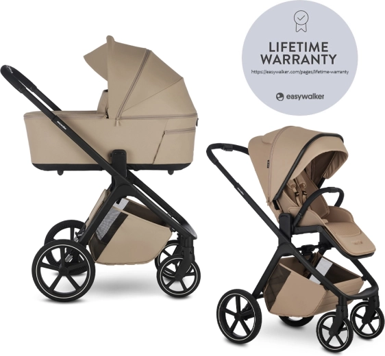 Cărucior combinat Easywalker Zoey Go sand taupe