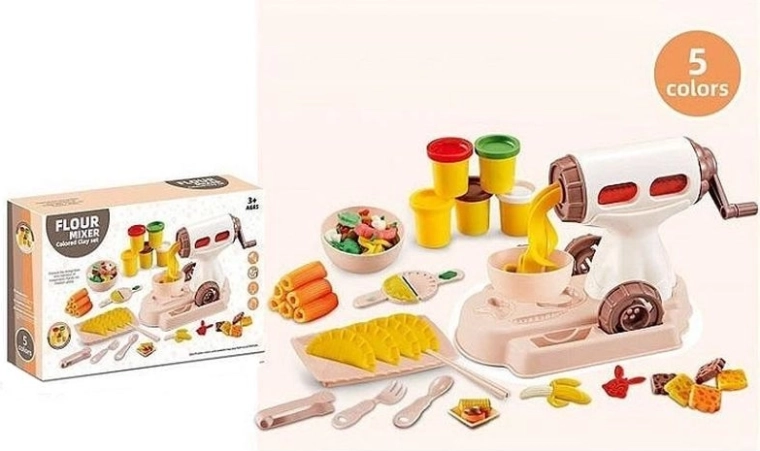 Extrudor pentru plastilină cu accesorii