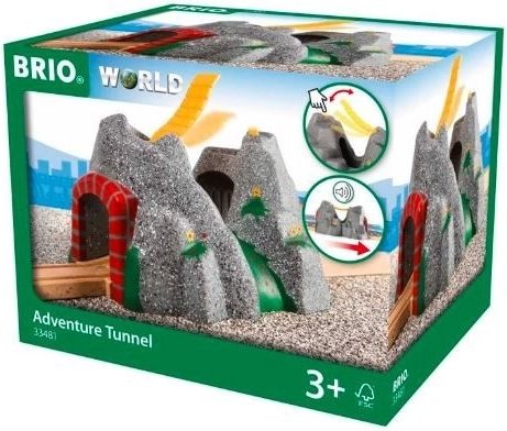 Tunel Brio cu pod și sunet