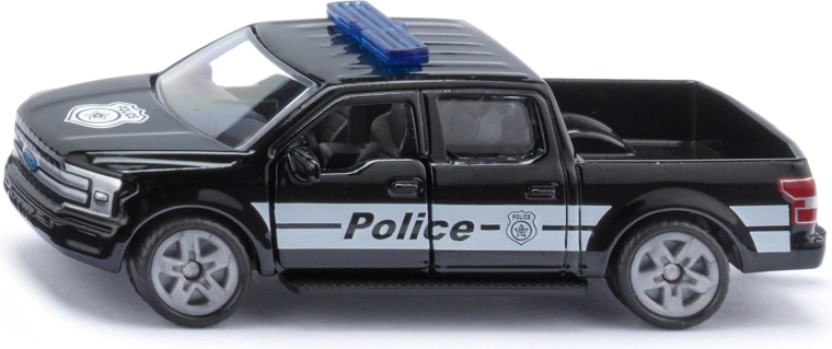 Siku Ford F-150 pick-up de poliție din SUA – model metalic în blister