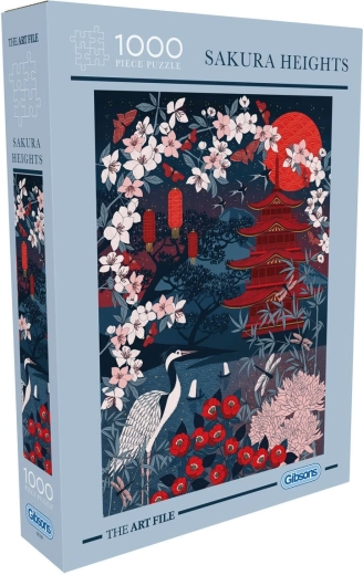Puzzle Gibsons The Art File: Sakura 1000 piese