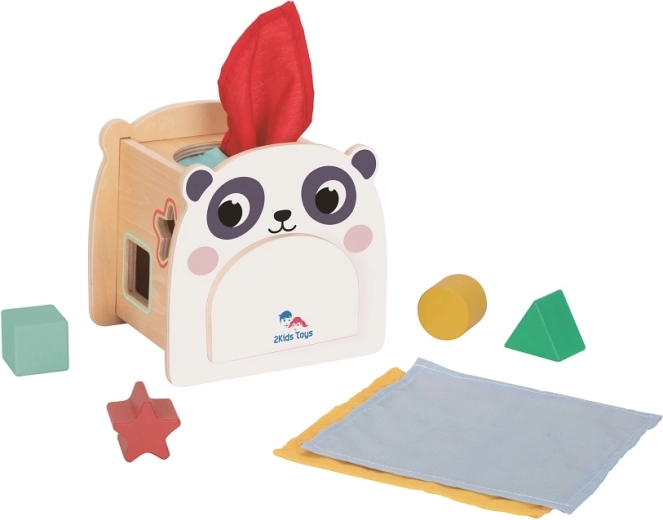 Cub motric Panda de la 2Kids Toys