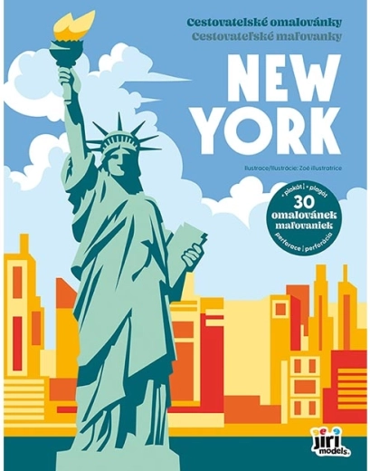 Cărți de colorat de călătorie New York