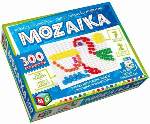 Mozaic creativ pentru copii, 300 piese