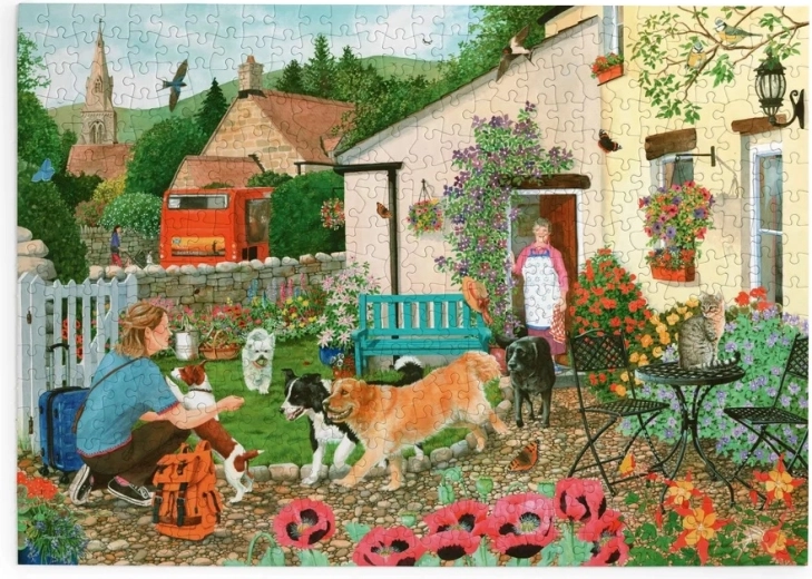 House of Puzzles Comitetul de întâmpinare – puzzle cu 500 de piese mari