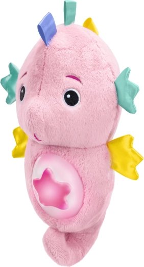 Baby Einstein căluț de mare din pluș calmant Sea Dreams, roz