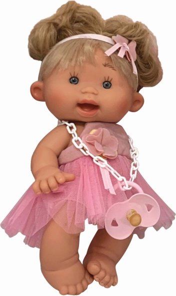 Păpușă MARINA & PAU Pepotes Petrecere în rochiță 26 cm