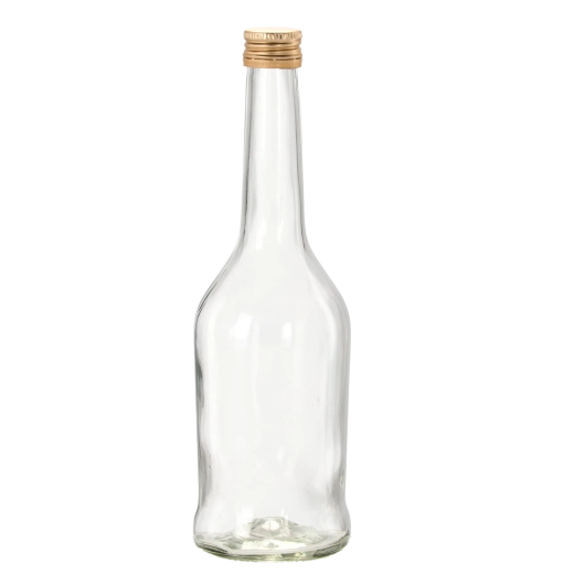 Sticlă de sticlă Napoleon 500 ml cu capac filetat