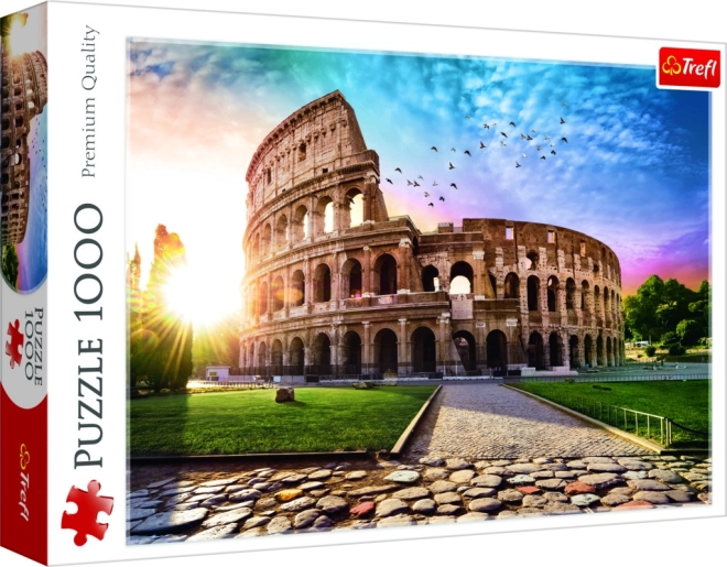 Puzzle 1000 piese – Colosseumul în razele soarelui – Trefl