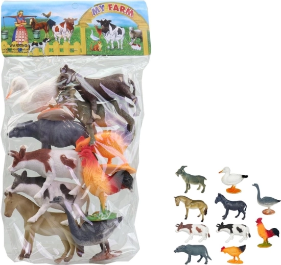 Animăluțe în săculeț 9–12 cm