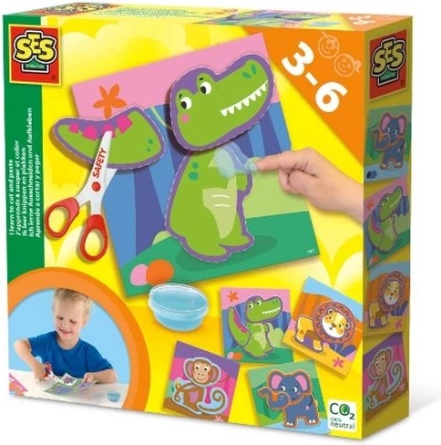 SES Creative învăț să decupez și să lipesc – animăluțe
