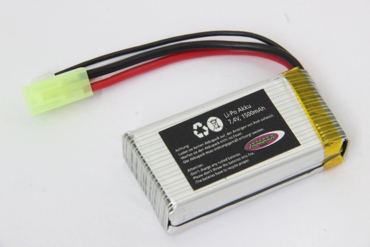 Jamara baterie Quadrodrom LiPo 7,4 V 1500 mAh - 1 bucată