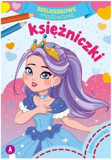 Cărți de colorat pentru cei mai mici – Prințese
