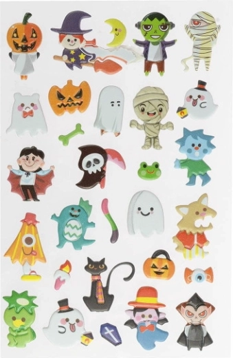 Autocolante Halloween din spumă