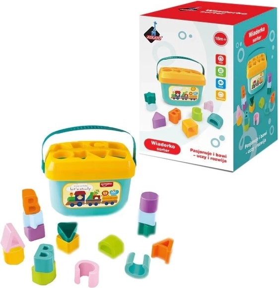 Găleată de sortare cu blocuri