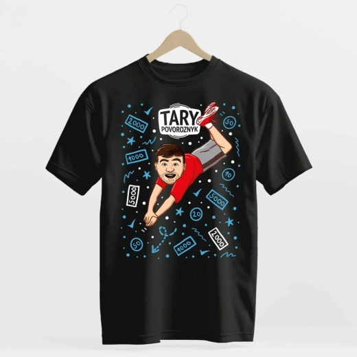 Tricou Tary Povoroznyk Tary money negru
