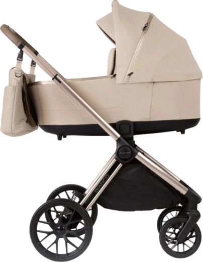 Cărucior combinat Adamex Bianco 2în1 champagne beige