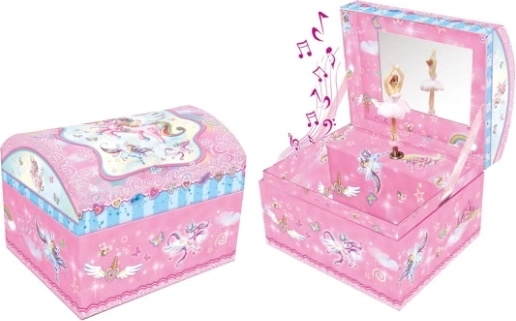 Cutie muzicală pentru bijuterii cu unicorn
