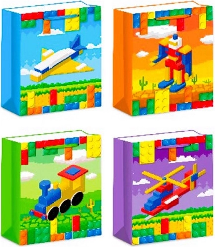 Pungă cadou mărimea L – mix de modele