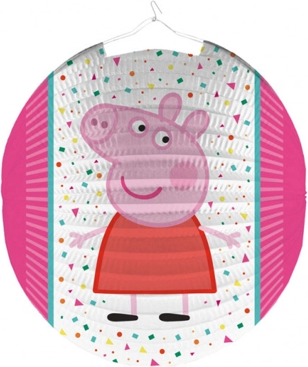 Lampion rotund cu motiv PEPPA PIG