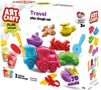 Set Art Craft pentru modelaj – mijloace de transport 168 g