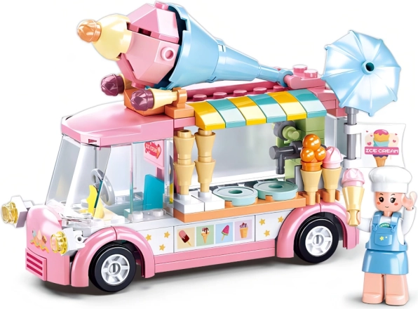 Sluban Girls Dream camion de înghețată