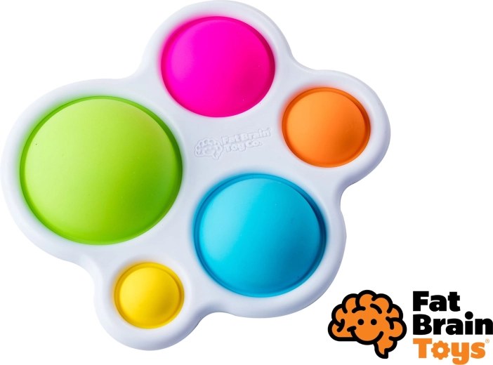 Dimpl bule de apăsare pentru bebeluși de la FAT BRAIN