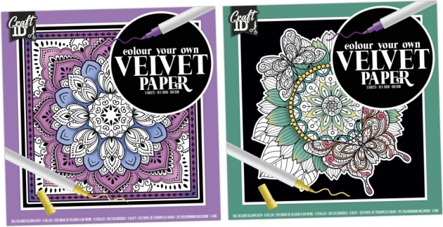 Imagini de colorat catifelate