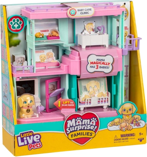 Little Live Pets Mama Surprise families baby care clinic - 1 bucată