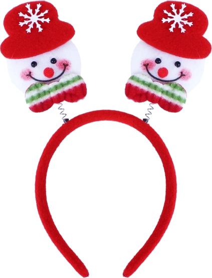 Bentiță de Crăciun cu oameni de zăpadă