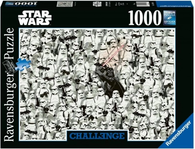 Puzzle provocare: Star Wars 1000 piese