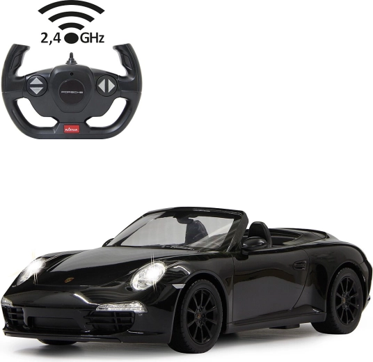 Mașină RC Porsche 911 Carrera S 1:12 neagră