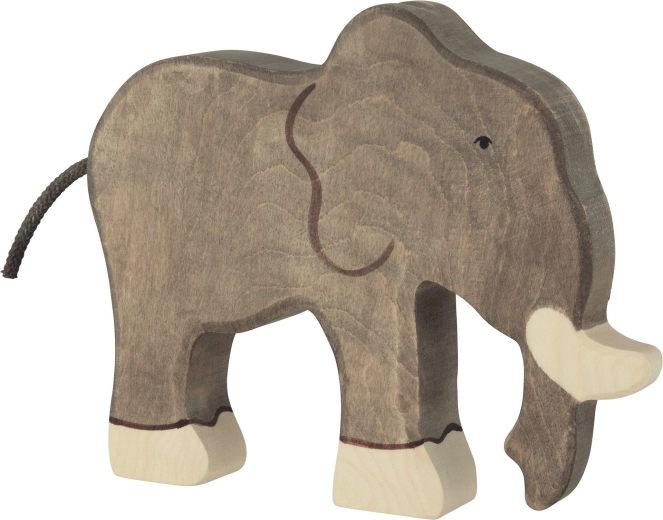 Figurină din lemn Holztiger, elefant - 1 bucată