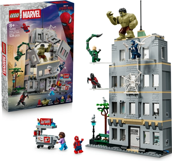 LEGO Marvel Confruntare epică: Spider-Man versus Hulk