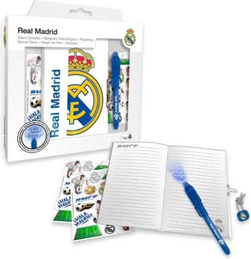 Jurnal cu pix magic Real Madrid