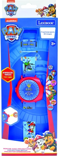 Ceas digital cu proiecție TLAPKOVÁ PATROLA Lexibook cu 20 de imagini