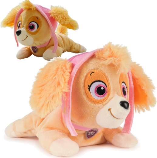 GUND pluș Skye din Patrula Cățelușilor – cățeluș culcat 22 cm