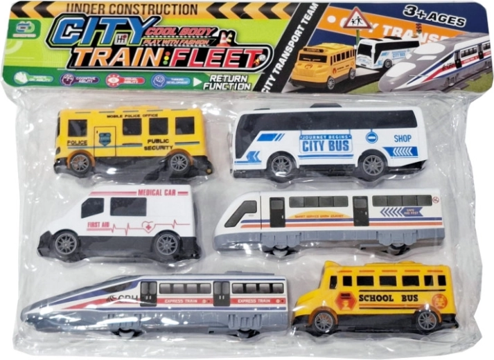Set de vehicule – 6 buc.