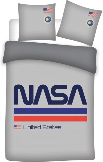 Lenjerie de pat NASA din microfibră 140 × 200 cm