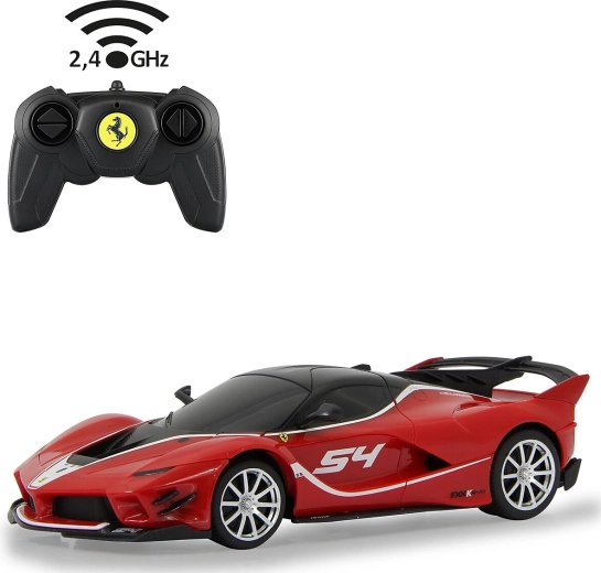 Mașină RC Jamara Ferrari FXX K Evo 1:24 roșie, 2,4 GHz